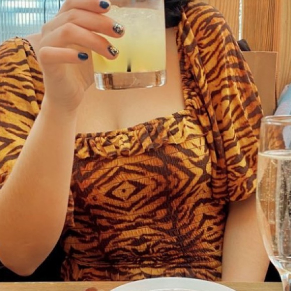 Urban Outfitters leopard top